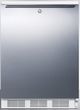 Accucold® by Summit® 24" 5.1 Cu. Ft. Stainless Steel Compact Refrigerator-0
