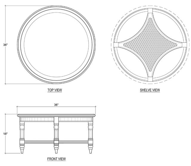Bramble Customizable Montego Coffee Table-1