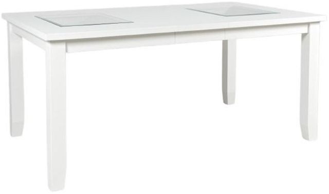 Jofran Inc. Urban Icon White Extension Dining Table-0