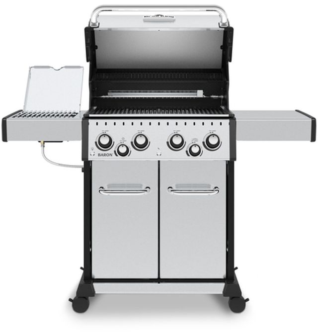 Broil King® Baron™ S 490 PRO IR 3-Burner Freestanding Natural Gas Grill-0