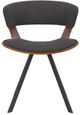 Armen Living Ulric Charcoal Dining Accent Chair-0