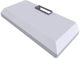 Vent A Hood® Premium Power Lung® 40" White Wall Mounted Insert Liner-0