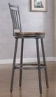 American Woodcrafters Filmore 3-Piece Golden Oak/Slate Grey Pub Set-4