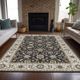 Dalyn™ Rug Company Hatay HY1 Black 5'x8' Area Rug-4