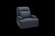 iPowr Steel Blue Triple Power Glider Recliner with Heat, Massage and Mulitmedia Control -1
