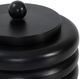 Renwil® Kara Sandblasted Black Decorative Jar-3