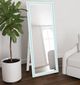 Coaster® Windrose White Standing Mirror with LED-1