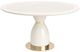 Michael Amini® Lisbon Silken Matte Cream Round Dining Table-0