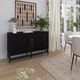 TOV Furniture Amara Charcoal Woven Rattan Buffet-1