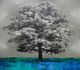 Stylecraft Gray/Blue Wall Art-1