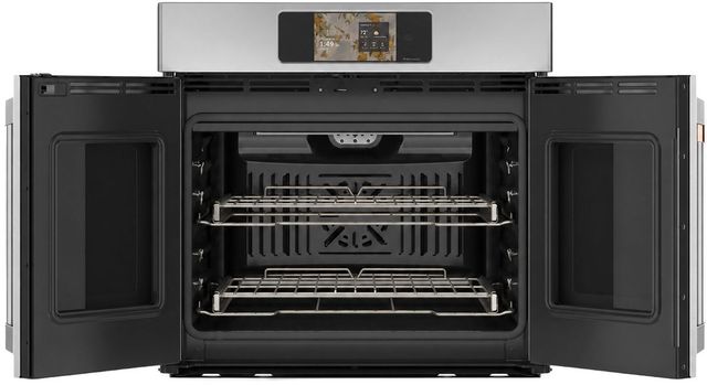 Café™ Professional Series 30” Stainless Steel Smart Single Electric Wall Oven with French Doors-1