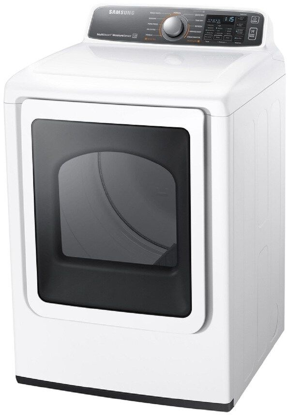Samsung 7.4 Cu. Ft. White Front Load Electric Dryer-1