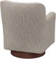 Emerald Home Clara Speckled Tan Swivel Chair-5