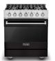 Viking® 3 Series 30'' Onyx Propane Gas Pro Style Dual Fuel Range-0