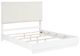 Homelegance® Linea Cream/Pearl White Queen Panel Bed-3
