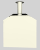 Vent-A-Hood® A Series 42" Biscuit Retro Style Wall Mounted Range Hood-3