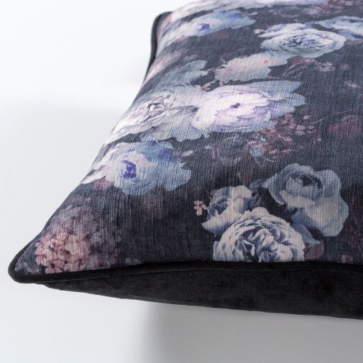 Surya Horticulture Violet 18"x18" Toss Pillow with Down Insert-1