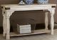 Riverside Furniture Regan Farmhouse White Sofa Table-1