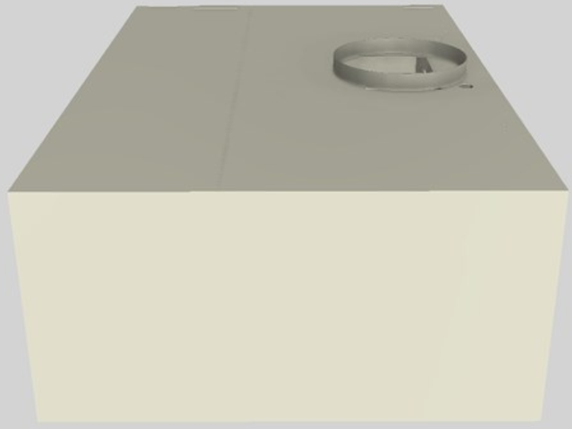 Vent-A-Hood® 36" Biscuit Wall Mounted Range Hood-1
