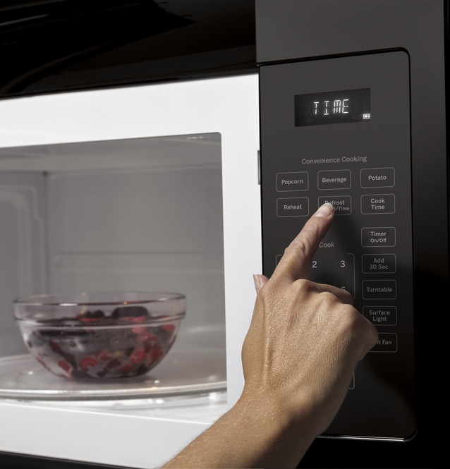 GE® 1.6 Cu. Ft. Black Over The Range Microwave | Christie's