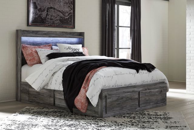 Signature Design by Ashley® Baystorm Gray Under Bed Storage-1