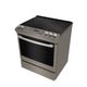 GE® 30" Slate Slide-In Electric Range-3