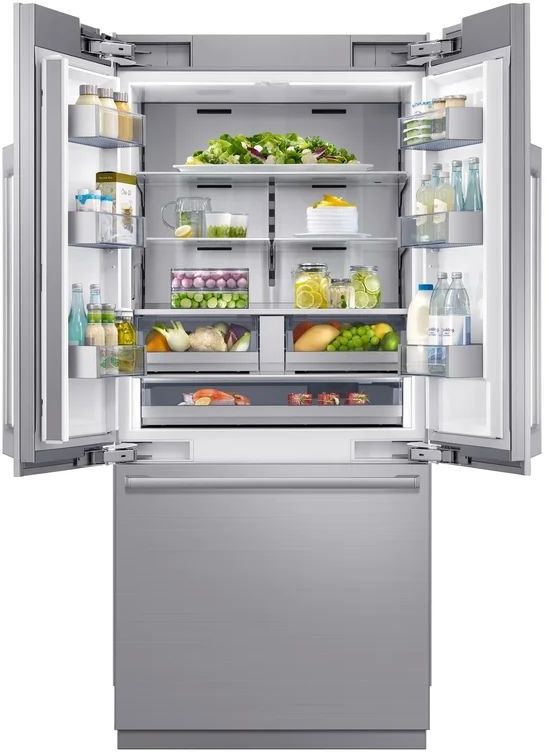 Dacor® 36 in.21.3 Cu. Ft. Panel Ready Built In Counter Depth French Door Refrigerator-1