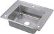 Elkay Lustertone® Classic Lustrous Satin 28" x 22" Single Bowl Drop-In Classroom ADA Sink Kit-0
