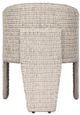 Four Hands Fae Stinson White/Vintage White Rope Outdoor Dining Chair-4