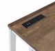 ACME Furniture Tyrese Walnut/White Writing Desk-3