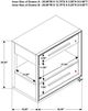 Coaster® Durango 4-Piece Gray/Smoked Peppercorn Queen Panel Bedroom Set-5