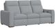 Flexsteel® Ava Stonewash Fabric Power Reclining Sofa with Power Headrest and Lumbar-0