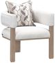 Michael Amini® West Kensington Sea Salt Caramel Accent Chair-0