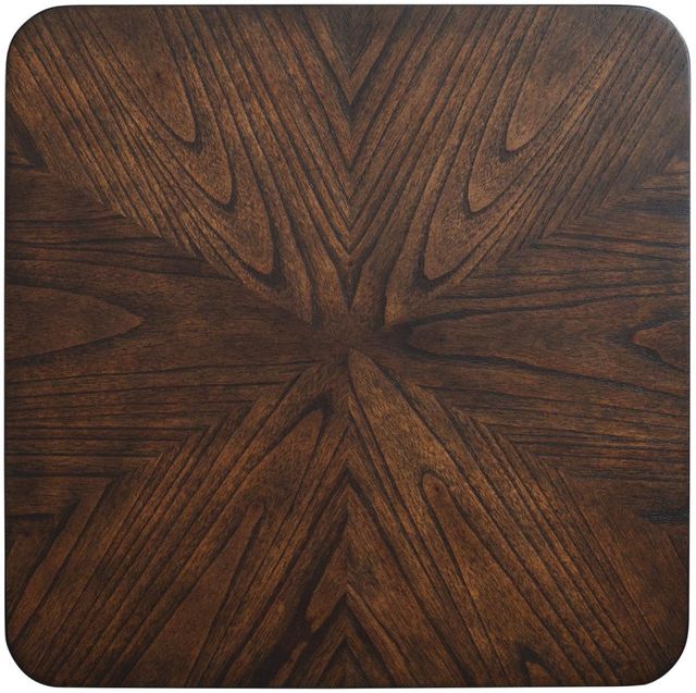 Martin Svensson Lax Cinnamon Espresso Square End Table-2