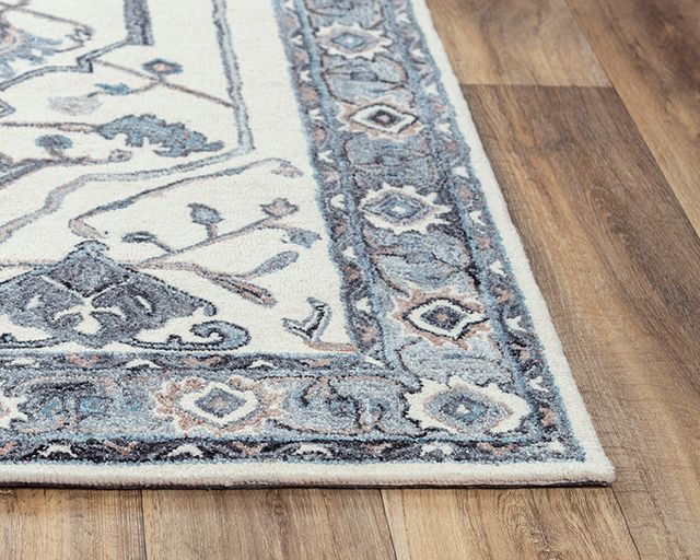 Rizzy Home Essence Neutral 5'x8' Rectangular Rug-4