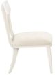 Michael Amini® La Marisia Creamy Pearl Vanity Chair-2