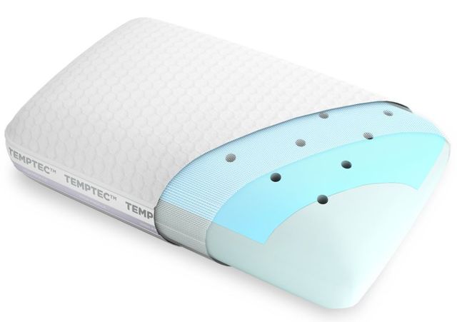 Glideaway® Edmund White High Profile TruGel® Memory Foam Pillow-1