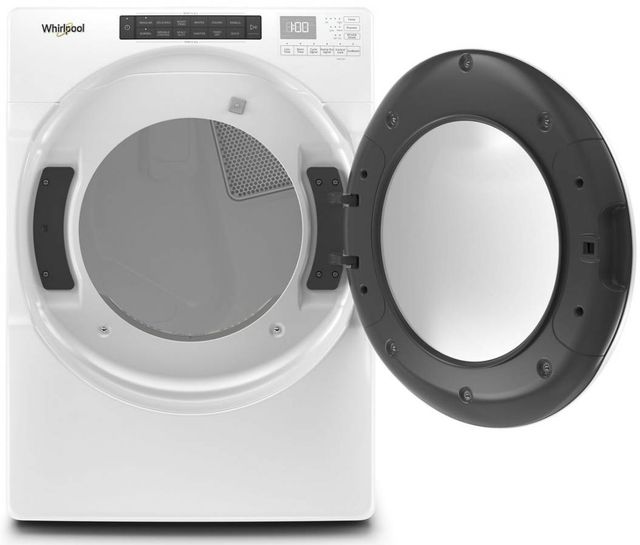 Whirlpool® 7.4 Cu. Ft. White Front Load Electric Dryer-1