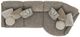 Jackson Furniture Turner 2-Piece Mushroom Small Spaced Sectional -5