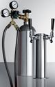 Summit® Stainless Steel Dual Coffee Dispensing Tap Kit-0