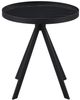 Coaster® Briggs 2-Piece Marble Printed Glass Top Occasional Table with Black Base Set-2
