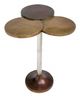 Zuo® Modern Dundee Multicolor Accent Table with Silver Base -4