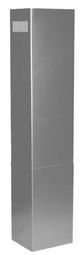 ZLINE 36" Stainless Steel Outdoor Chimney Extension -1