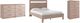 Signature Design by Ashley® Flannia 3-Piece Gray Queen Platform Bed Set-0