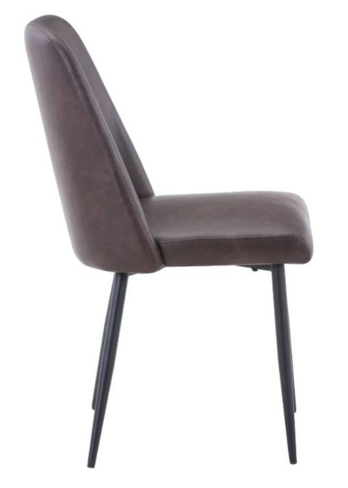 Jofran Inc. Urban Archive Maddox Dark Brown Upholstered Counter Stool-3