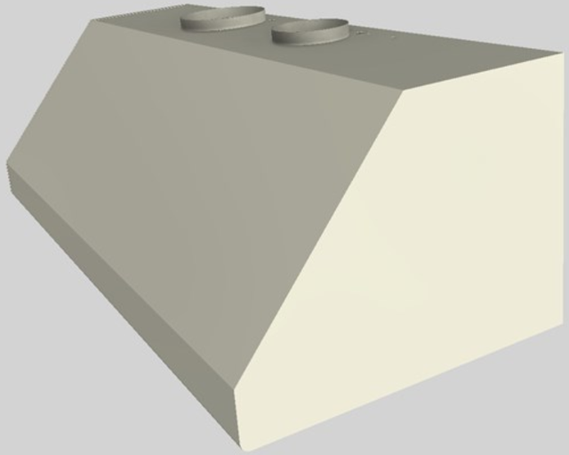 Vent-A-Hood® 54" Biscuit Wall Mounted Range Hood-3