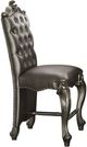 ACME Furniture Versailles 2-Piece Antique Platinum/Silver Counter Height Chair Set-0