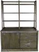 Liberty Furniture Stone Brook 5-Piece Rustic Saddle Desk Set-2