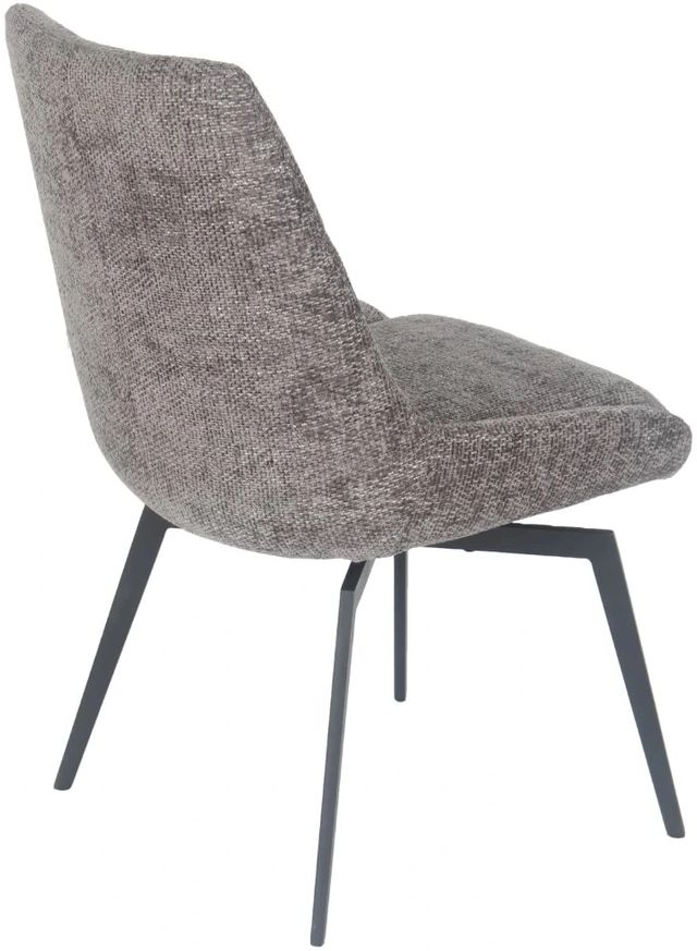 Modus Furniture CEO Oyster Upholstered Swivel Dining Side Chair-4