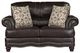 Homelegance® Milford Brown Loveseat-2
